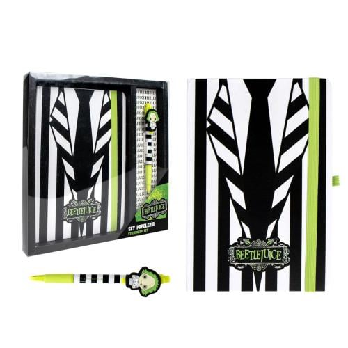 BEETLEJUICE - Premium Pack A5 Anteckningsblock + Pen Cerda