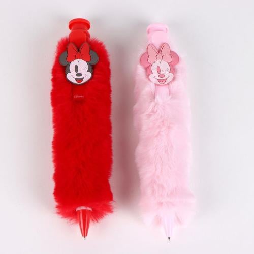 MINNIE - Display av 12 Giant Fluffy Pen Cerda