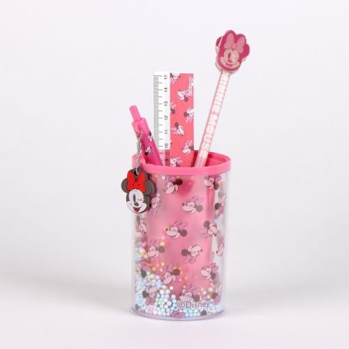 MINNIE - Stationery Set - Pencil Pot + 3pc. Cerda