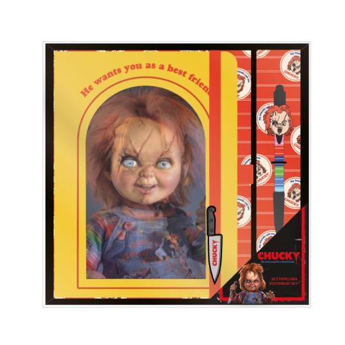 CHUCKY - Stationery Set - A5 Anteckningsblock + Pen Cerda