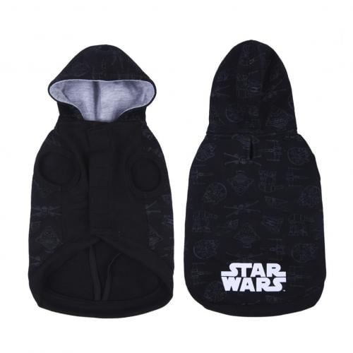 STAR WARS - Hund svart hoodie - XXS Cerda