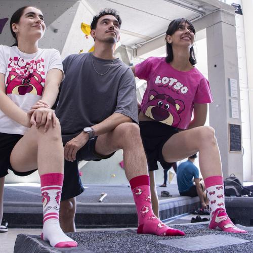 TOY STORY - Lotso - 3 par strumpor paket (UK storlek 3,5-9) Cerda