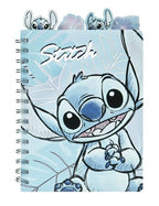 STITCH - Watercolor - A5 Anteckningsblock + 4 Dividers Runns
