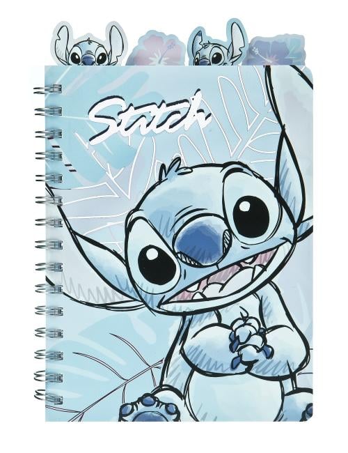 STITCH - Watercolor - A5 Anteckningsblock + 4 Dividers Runns
