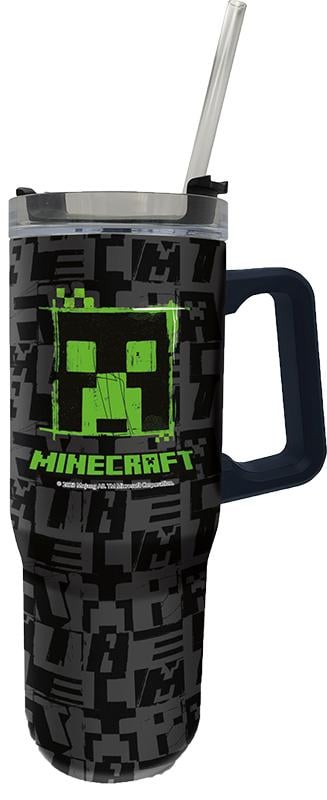 MINECRAFT - Creeper - XXL Rambler Mug - Storlek 39Oz Stor