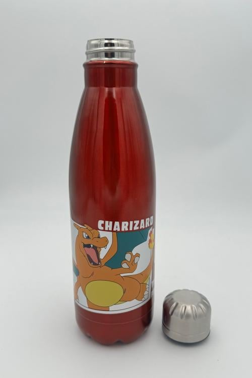 POKEMON - Charizard - Rostfri Stålförpackning 26 oz Stor