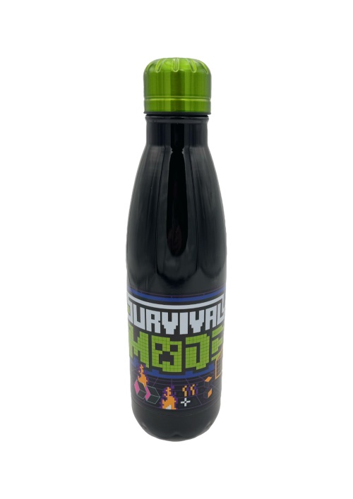 MINECRAFT - Survival Mode - Rostfritt Stålflaska 26oz Stor