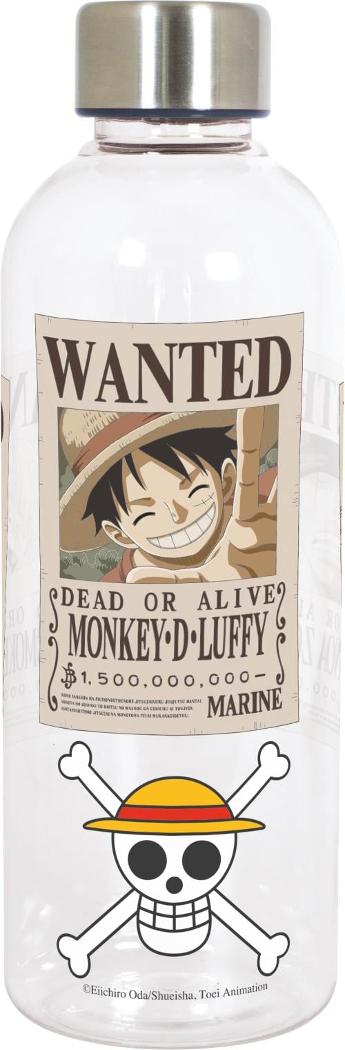 ONE PIECE - Wanted - Plastflaska - Storlek 29oz Stor