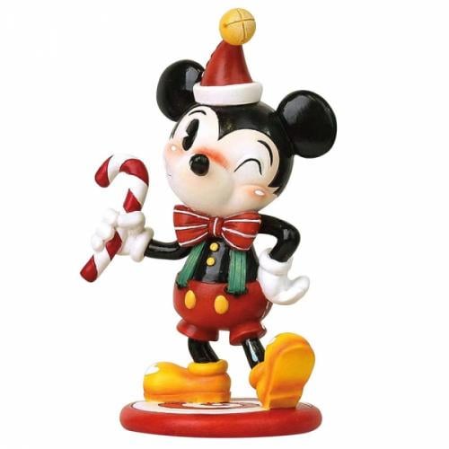 DISNEY - Miss Mindy World - Resin Figur - Christmas Mickey - 16cm Enesco