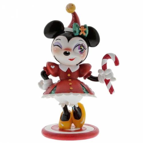 DISNEY - Miss Mindy World - Resin Figur - Christmas Minnie - 16cm Enesco