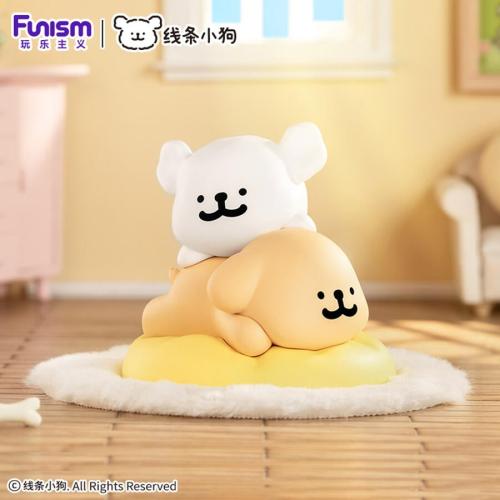 MALTESE - Happy Snuggling Series - Blind Box 8 X 2 Figure set 5-9cm Funism