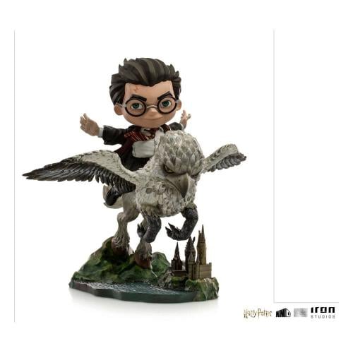 HARRY POTTER - Harry & Buckbeak - Figur Mini Co. 16cm Iron Studios