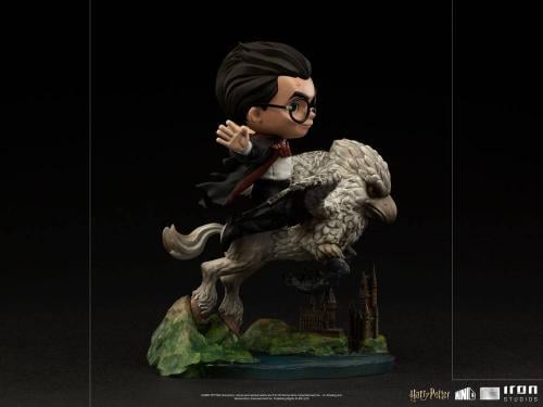 HARRY POTTER - Harry & Buckbeak - Figur Mini Co. 16cm Iron Studios