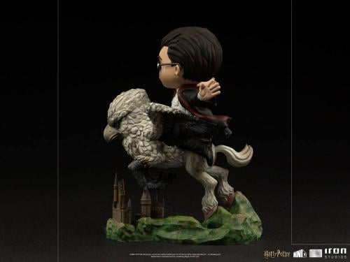 HARRY POTTER - Harry & Buckbeak - Figur Mini Co. 16cm Iron Studios
