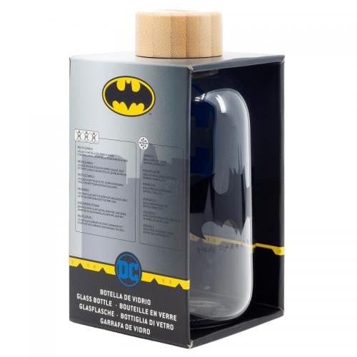 BATMAN - Glasflaska - Liten Storlek 620ml Stor