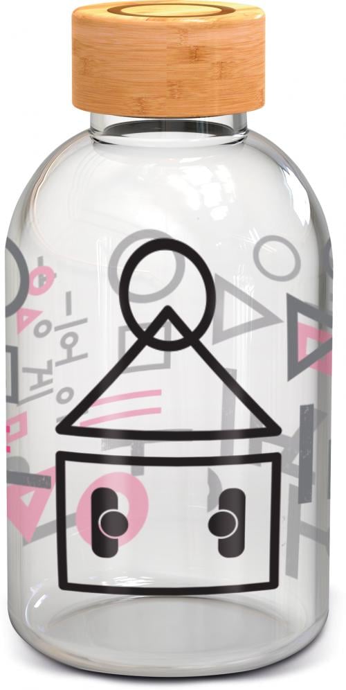 SQUID GAME - Glasflaska - Liten Storlek 620ml Stor