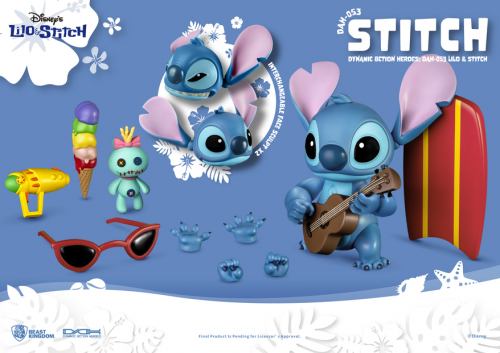 LILO & STITCH - Stitch - Dynamic Action Hero 18cm Beast Kingdom