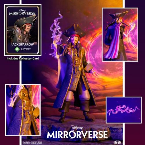 DISNEY MIRRORVERSE - Jack Sparrow - Figur 17cm Mc Farlane