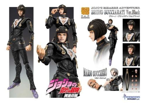 JOJO PART 5 - Bruno Bucciarati "Black Vers." - Figur Chozokado 15cm Medicos