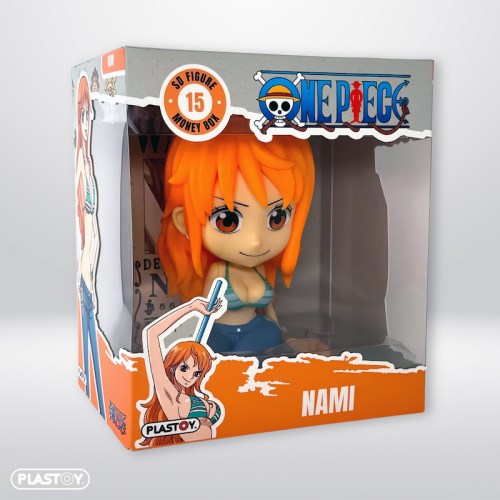 ONE PIECE - Nami - Sparbössa PVC 15cm Plastoy