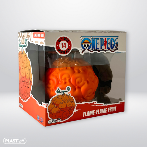 ONE PIECE - Flame-Flame Fruit - Money Box PVC 16cm Plastoy