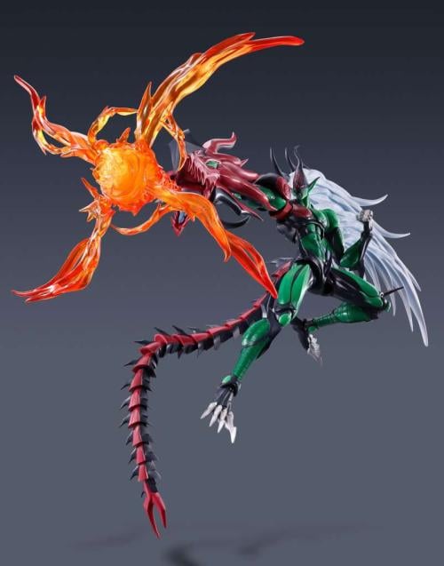 YU-GI-OH! - Elemental Hero Flame Wingman - Fig. S.H. MonsterArts 19cm Bandai Tamashii Nations