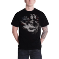 MUSIC - T-Shirt Jimi Hendrix Flag (S) Runns