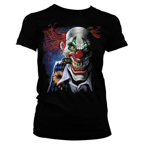 HORROR - T-Shirt Joker Clown - GIRL (L) Runns