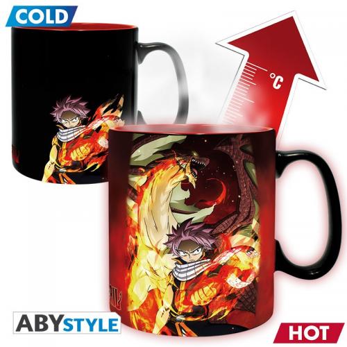 FAIRY TAIL - Natsu & Lucy - Mug Heat Change 460ml ABYstyle