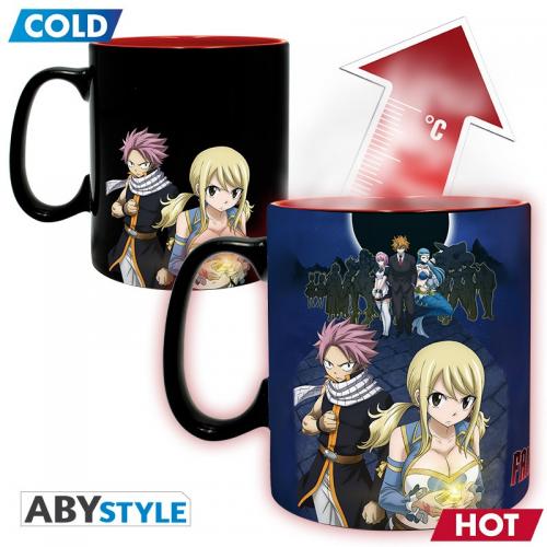 FAIRY TAIL - Natsu & Lucy - Mug Heat Change 460ml ABYstyle