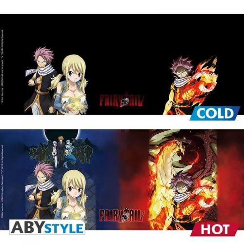 FAIRY TAIL - Natsu & Lucy - Mug Heat Change 460ml ABYstyle