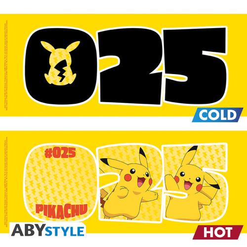 POKEMON - Pikachu - Mug Heat Change 460ml ABYstyle