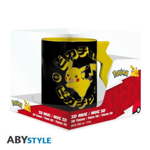 POKEMON - Pikachu Lightning bolt - 3D Mug 460ml ABYstyle