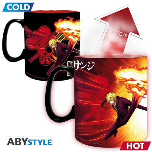 ONE PIECE - Zoro & Sanji - Mug Heat Change 460ml ABYstyle