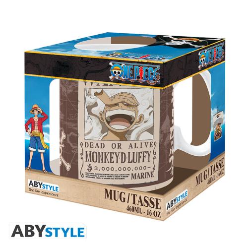 ONE PIECE - Luffy Wanted - Mug 460ml ABYstyle