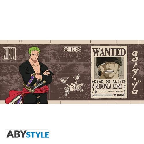 ONE PIECE - Zoro Wanted - Mug 460ml ABYstyle