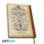 HARRY POTTER - Anteckningsblock A5 - Hogwarts School ABYstyle