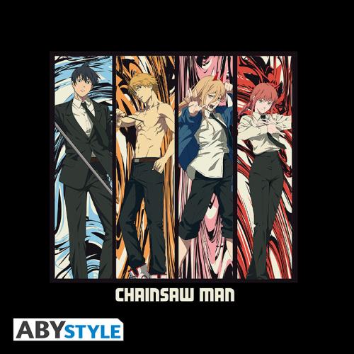 CHAINSAW MAN - T-shirt Unisex svart (XS) ABYstyle