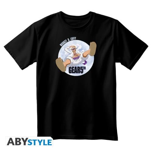 ONE PIECE - T-Shirt Gear 5th Unisex svart (XS) ABYstyle