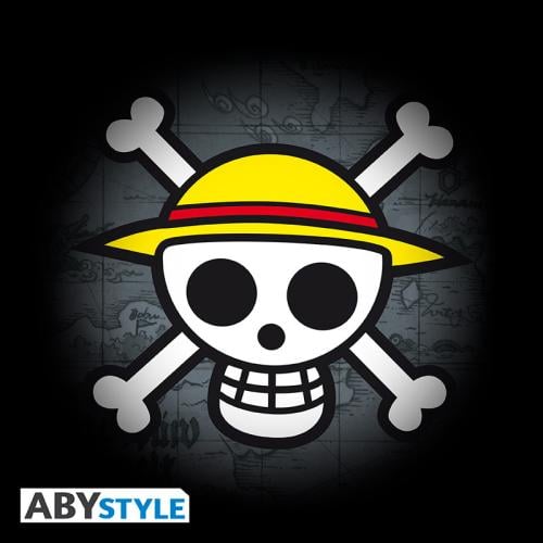 ONE PIECE - T-Shirt Classic Skull Unisex svart (S) ABYstyle