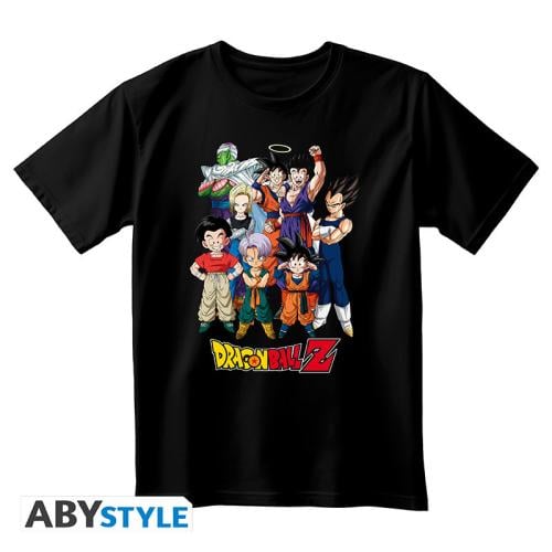 DRAGON BALL - T-Shirt DBZ Goku's Group Unisex svart (XS) ABYstyle