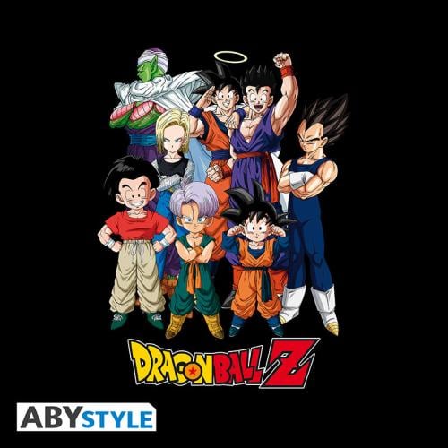 DRAGON BALL - T-Shirt DBZ Goku's Group Unisex svart (XS) ABYstyle