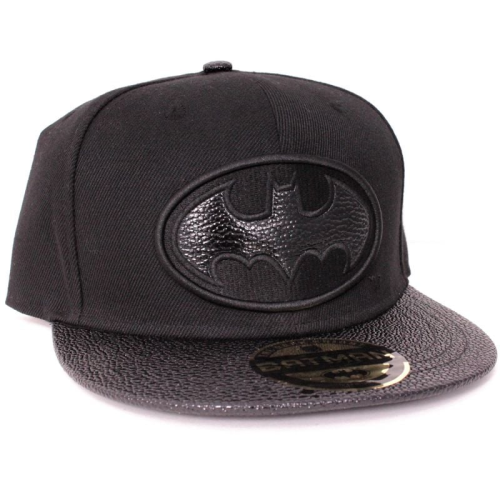 BATMAN - Cap Leather Logo Cotton Division
