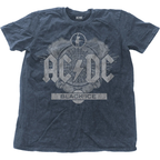 AC/DC - T-Shirt Snow Wash Col - Black Ice (S) Rockoff
