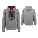 ASSASSIN'S CREED 3 - Sweatshirt - Flag and Connor Grey (S) Difuzed