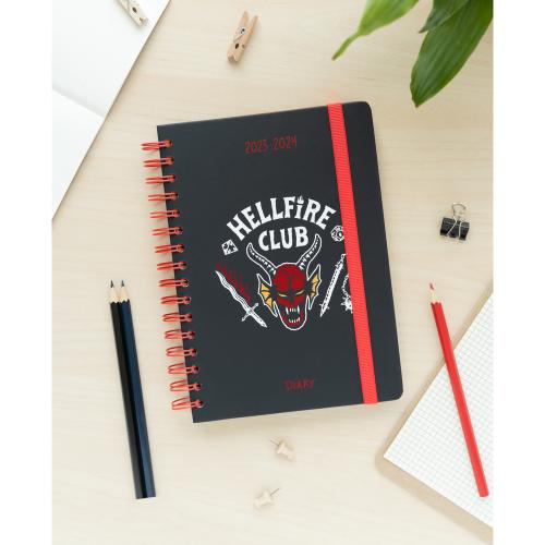 STRANGER THINGS - A5 Agenda 2023/2024 - 12 månader Grupo Erik