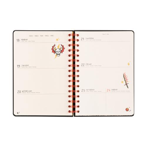 STRANGER THINGS - A5 Agenda 2023/2024 - 12 månader Grupo Erik