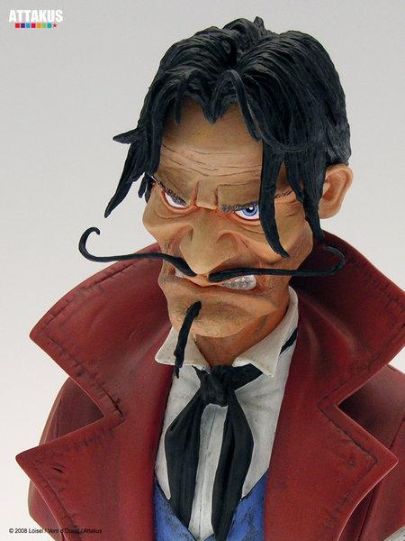 PETER PAN (R. LOISEL) - Capitaine Crochet - Resin Bust 20cm Attakus