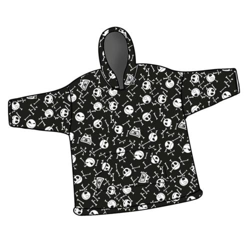 NBX - Jack - Sweat Poncho - Barnstorlek (7-14 år) AyMax