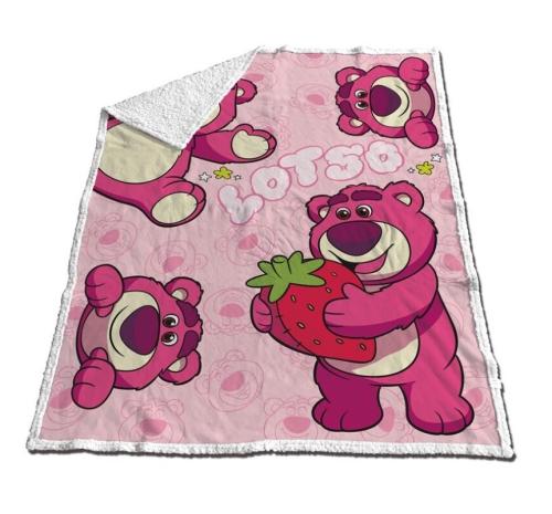 TOY STORY - Lotso - Sherpa Blanket 130x170cm AyMax